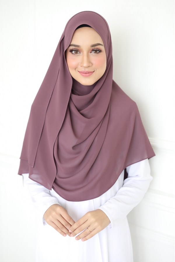 Wideshawl Plum Purple