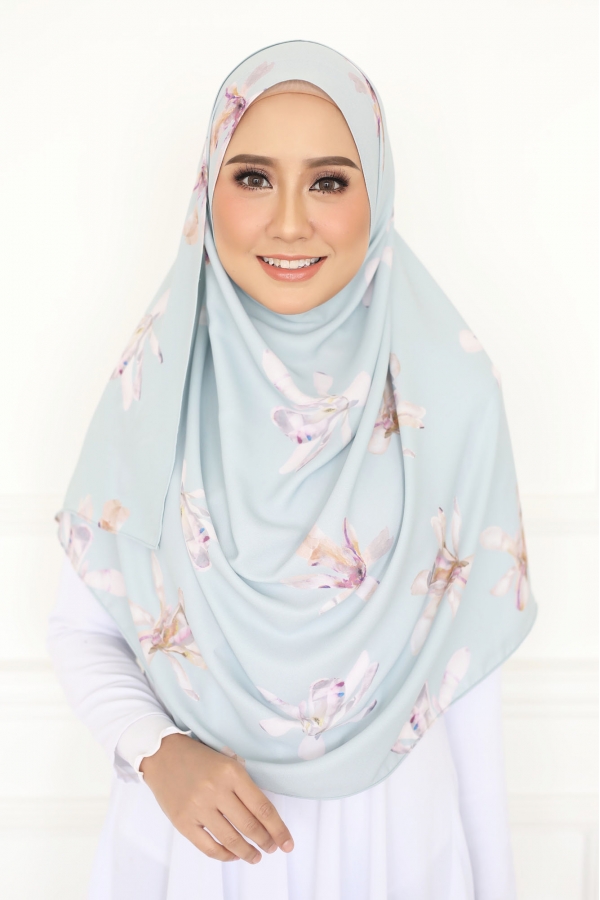 MK Basic Premium Floral Pale Green