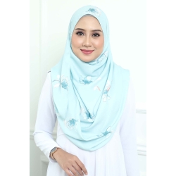 MK Basic Premium Floral Aqua