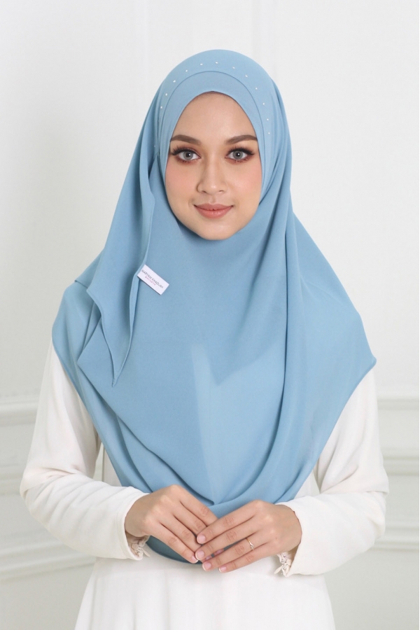 MK Butterfly Swarovski Dusty Blue