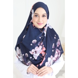 MK Basic Premium Floral Dark Blue